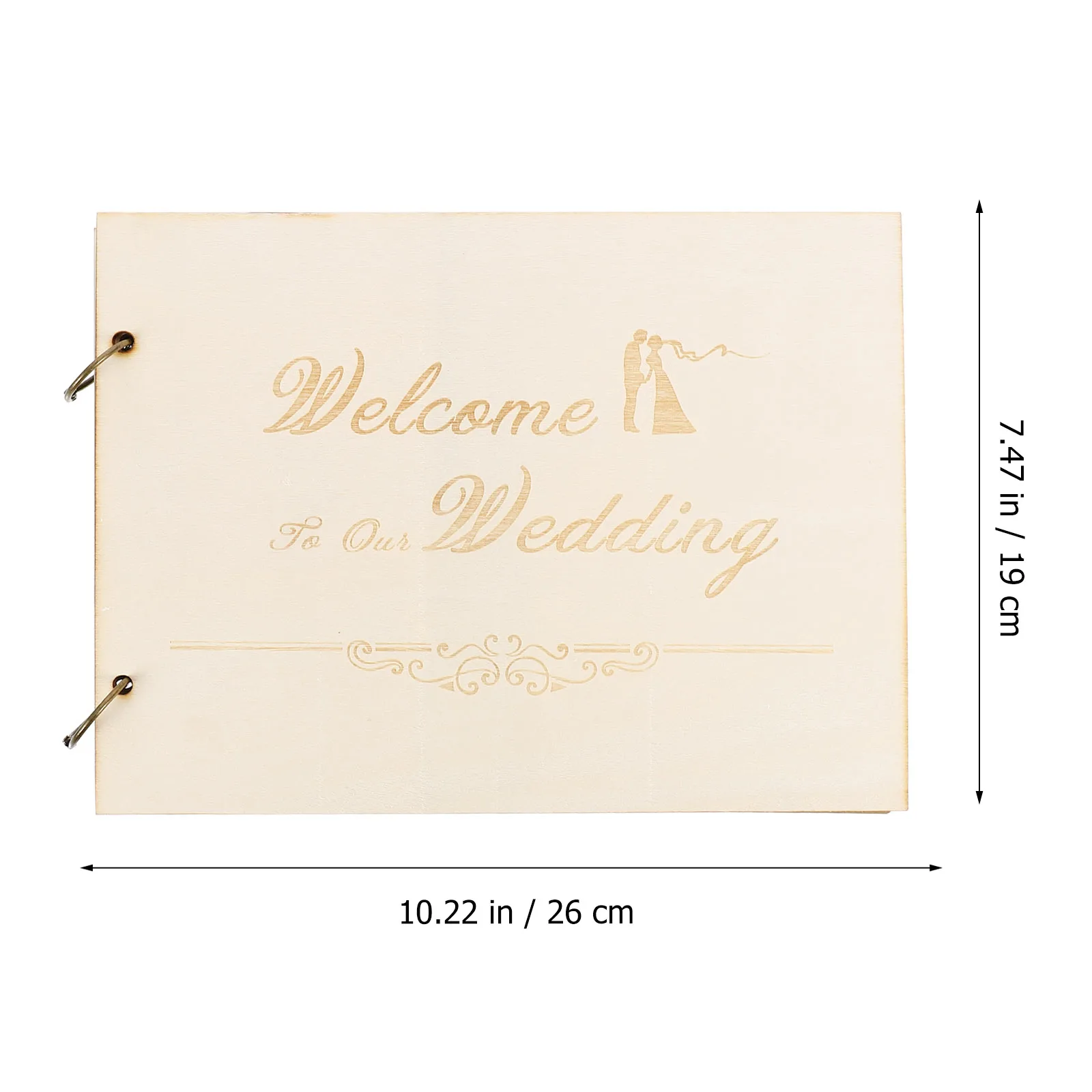 

40 Pages Guest Rustic Signature For Wedding Attendance Marriage Ceremony Wedding Attendance Book Guest Signature Book