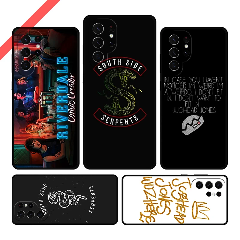 Riverdale Jughead Jones Woz Here Phone Case For Samsung Galaxy S20 FE S21 S10 S23 Plus S24 S22 Ultra Note20 Note10 S9 S8 Cover