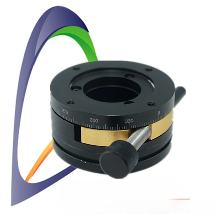 NT01RM56 précision, table rotative manuelle, table de déplacement angulaire