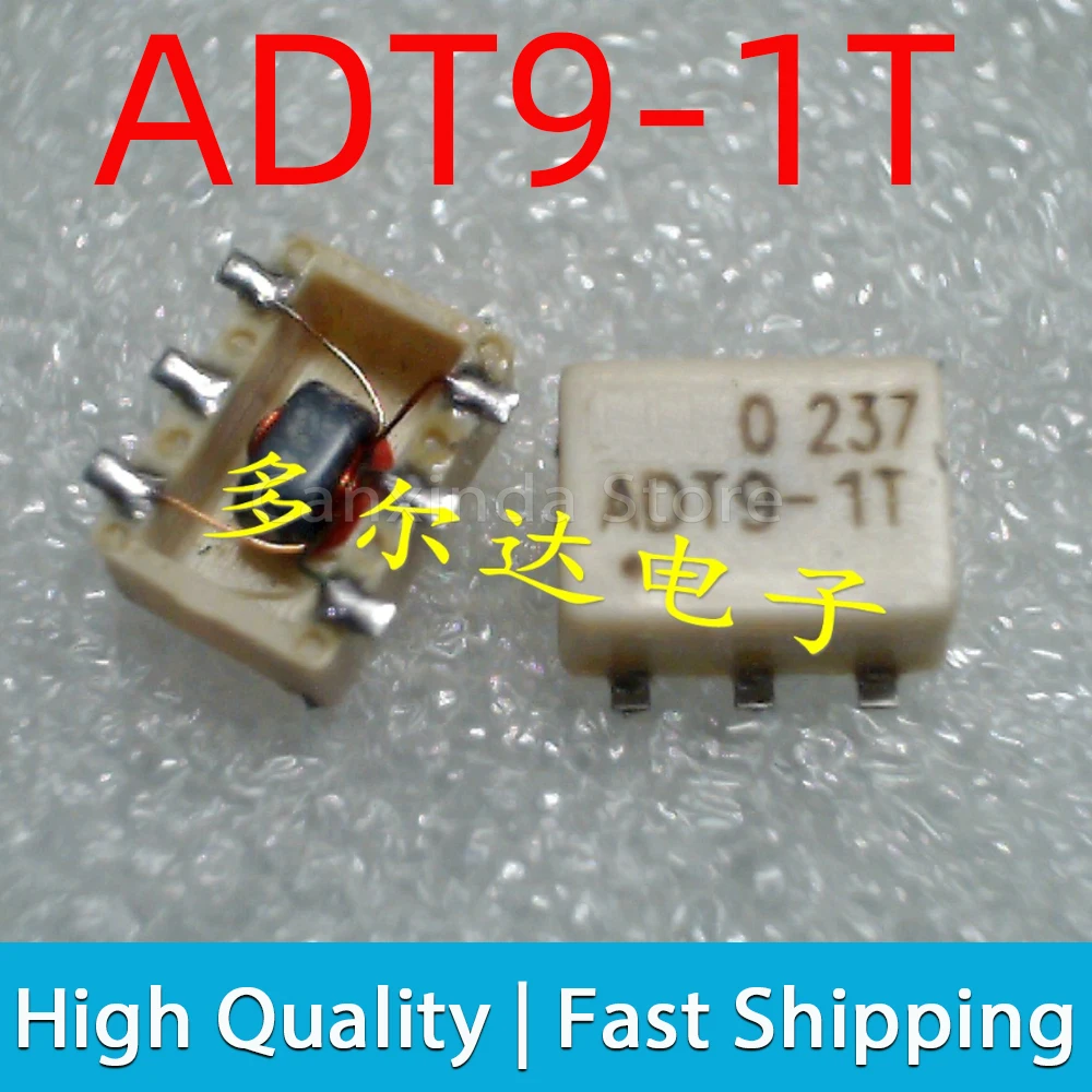 1pcs ADT9-1T ADT9 1T RF Transformer 1:9 CORE WIRE Transformer Radio Frequency 1MHz - 250MHz 50Ω 50ohm SMT