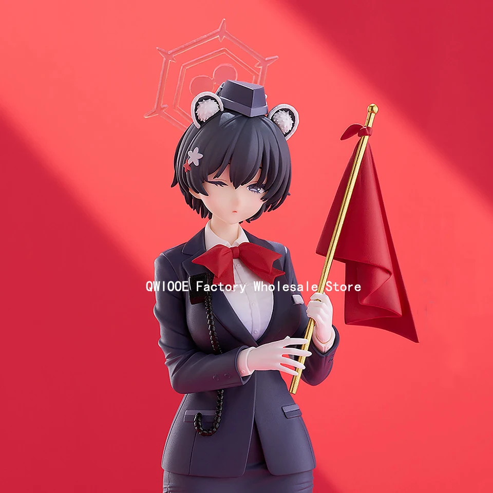 الأصلي حقيقية GSC الأزرق الأرشيف 19 سنتيمتر Haruhi Tsubaki عمل أرقام نموذج ديكور الدمى البلاستيكية تحصيل اللعب QWIOOE بالجملة