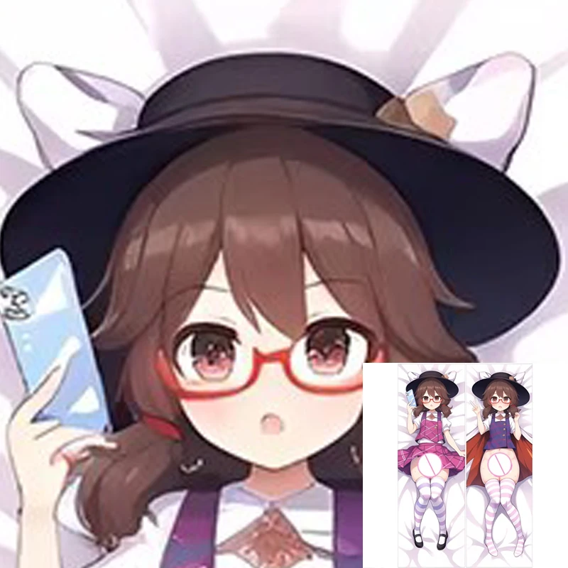 

Dakimakura Anime Pillow Cover Hifuu Nightmare Double Sided Print Life-size Halloween Decoration