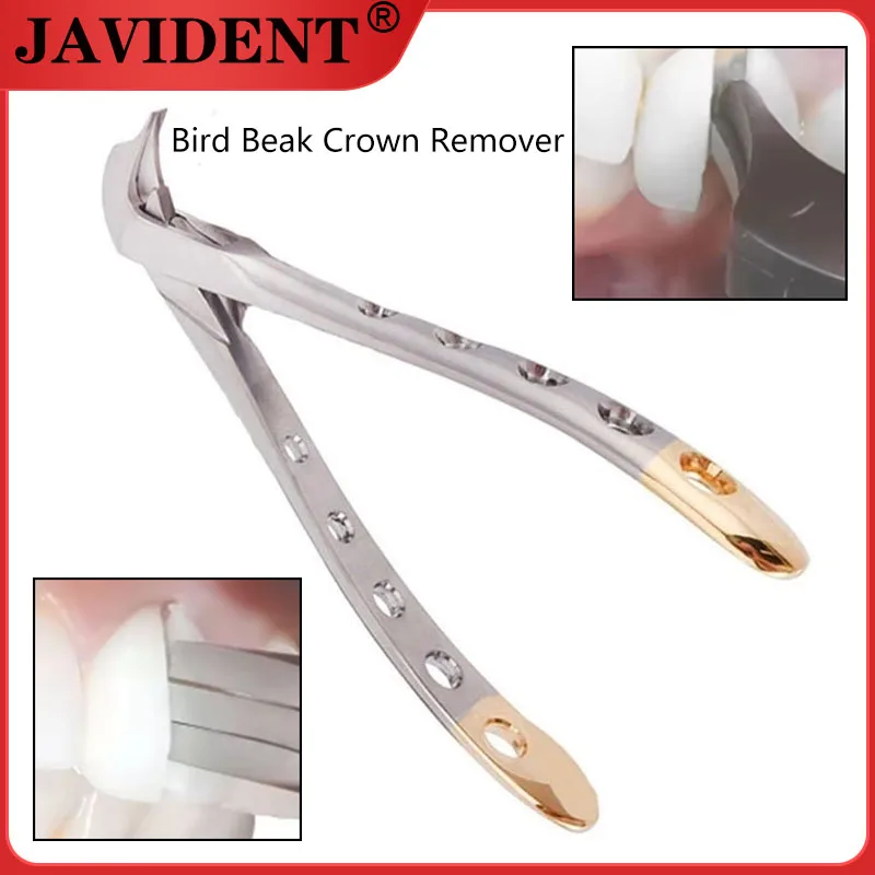 

1Pcs Dental Crown Removal Forceps Crown Spreader Tweezers Oral Stainless Steel Tools Orthodontic Surgical Forceps
