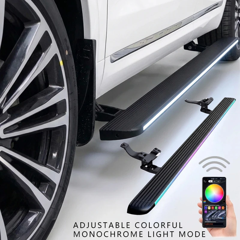 High Quality LED‑Light Aluminum Alloy Side Step Exterior Modification Components