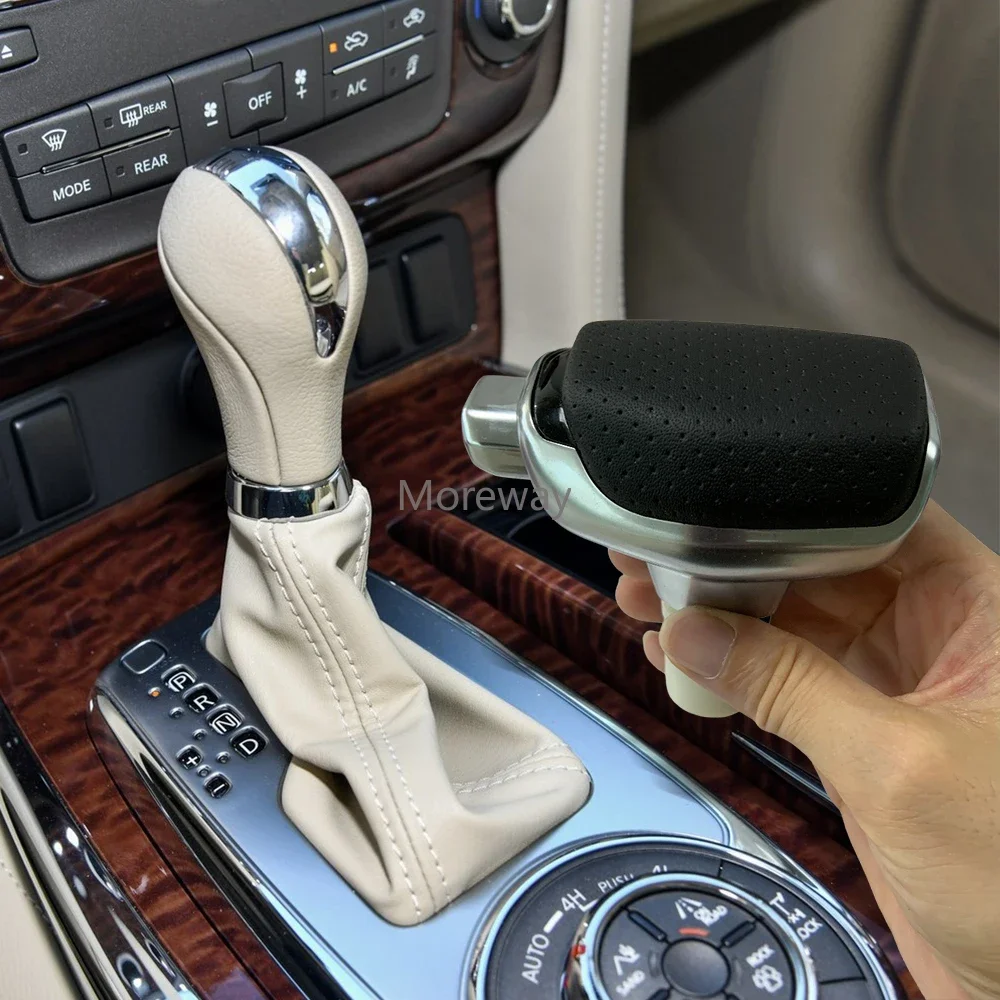 Upgrade auto Shift Knob Joystick control Handle Lever gear stick for Nissan Patrol Y62 2013 2014 2015 2016 interior Accessories