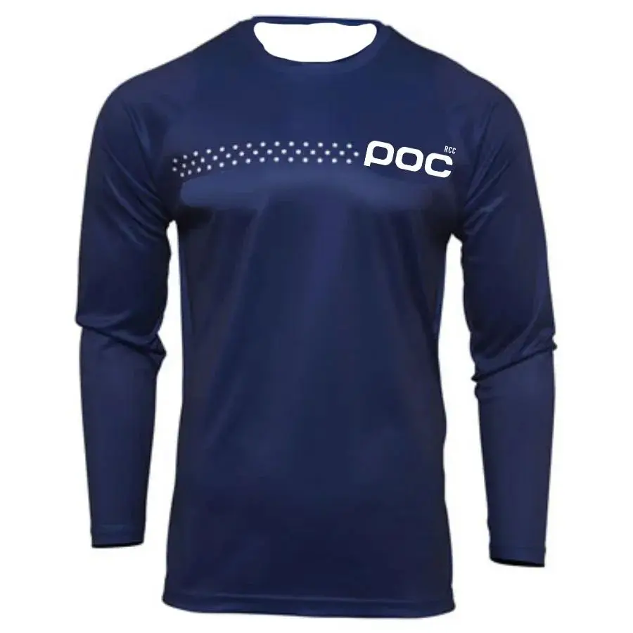MEN'S LONG-SLEEVED T-SHIRT MOUNTAIN BIKE MOTOCROSS CYCLING JERSEY MOUNTAIN BIKE CAMPING OUTDOOR FISHING TOP LOOSE