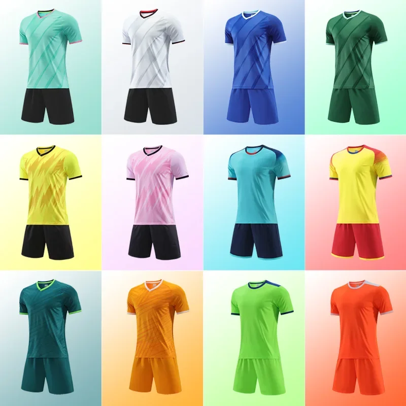 Adult Football Jersey Men Customize Soccer Uniforms Shirts Sports Clothes Women Futsal Sportswear Training Tracksuit Clothing