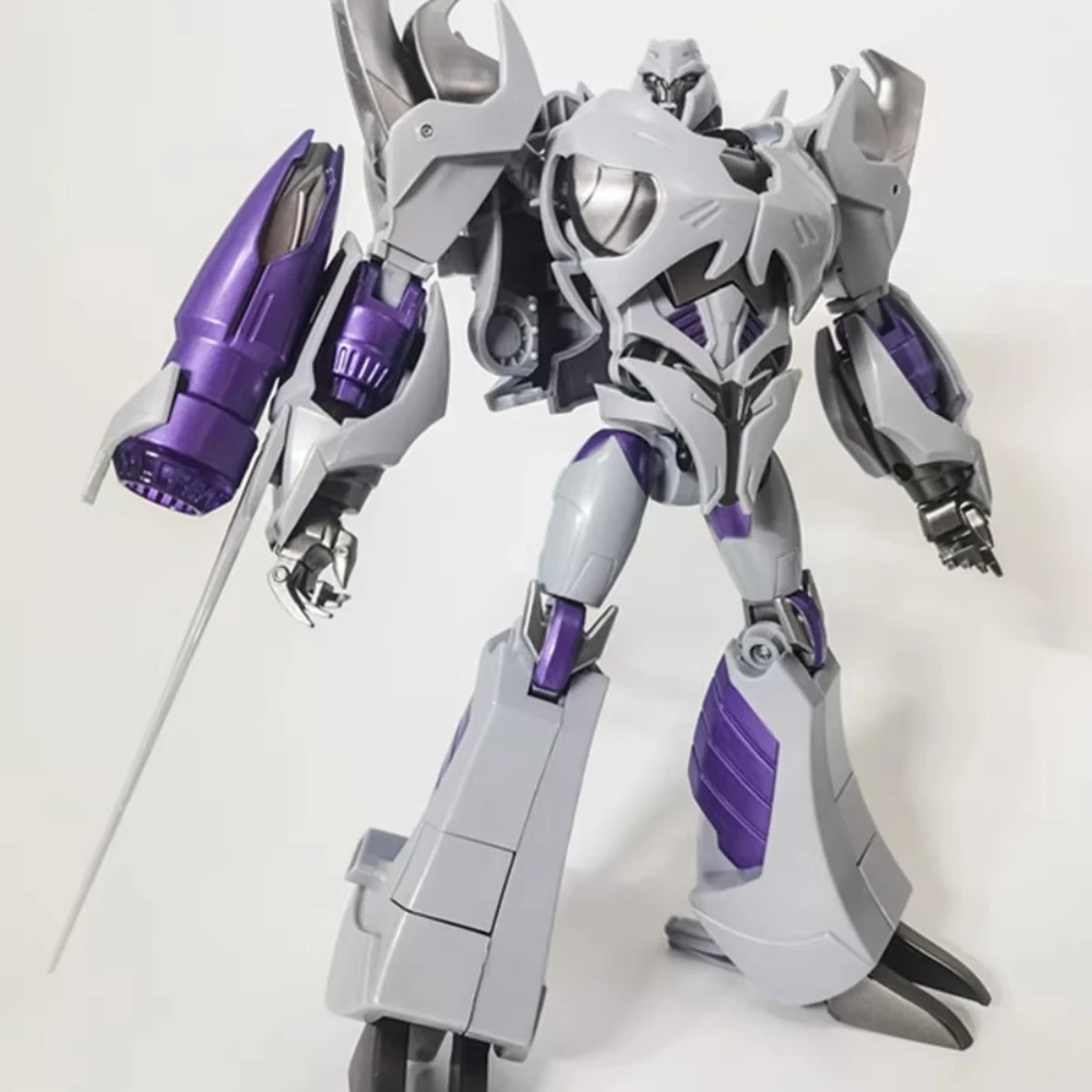 Op voorraad Transformeerd speelgoed Apache TFP Leader's Certificate Primaire kleur V-Klasse Megatron 2.0 Boxed Dark M Viagra Collection Gift