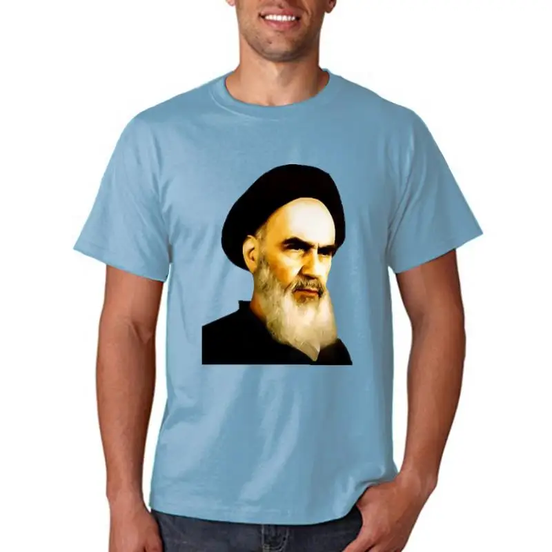 Title: Ayatollah Khomeini Ruhollah Khomeini Iran Tehran Islam T-SHIRT ALL SIZES NEW