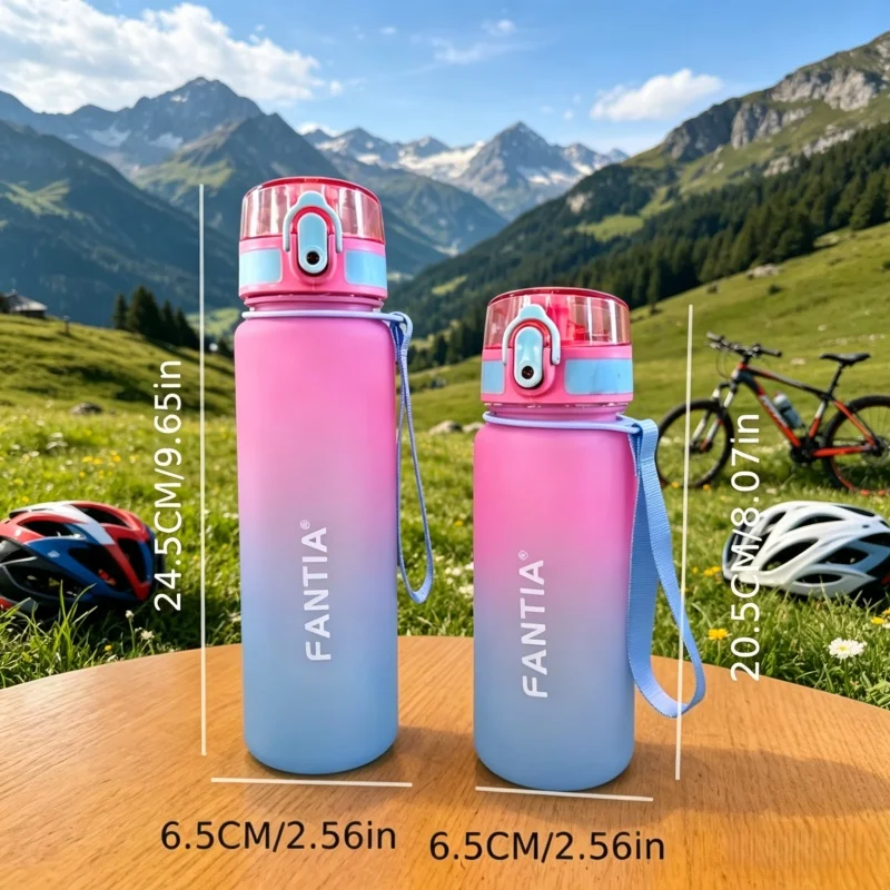 BPA Free Leak Proof Sports Water Bottle High Quality Tour Hiking Portable My Favorite Drink Bottles 500ml 650ml
