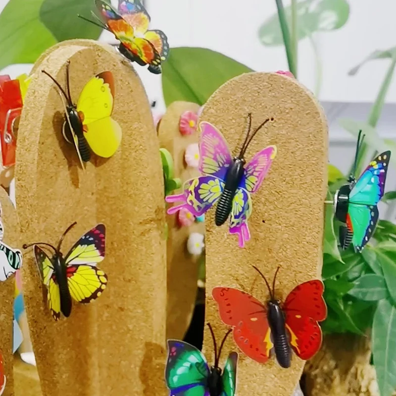 Belles punaises en forme de papillon, épingles décoratives, 20 pièces