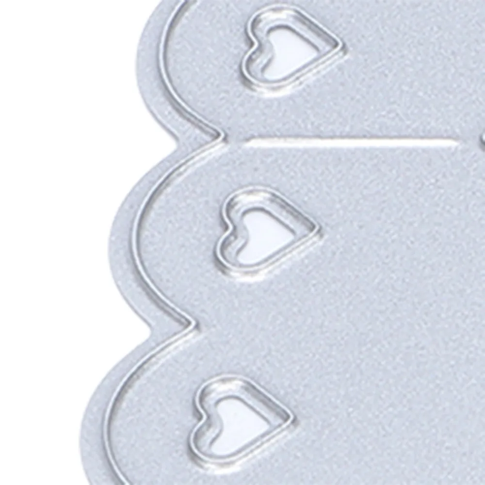 Carbon Steel Cutting Dies Heart Shape Thin Metal DIY Die Cuts Candy Box Shape Lace Edge Box Cutting Dies Card Making