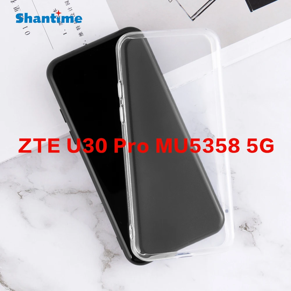 Case for ZTE U30 Pro MU5358 5G TPU Shockproof Rubber Cover Protective Flexible Shell
