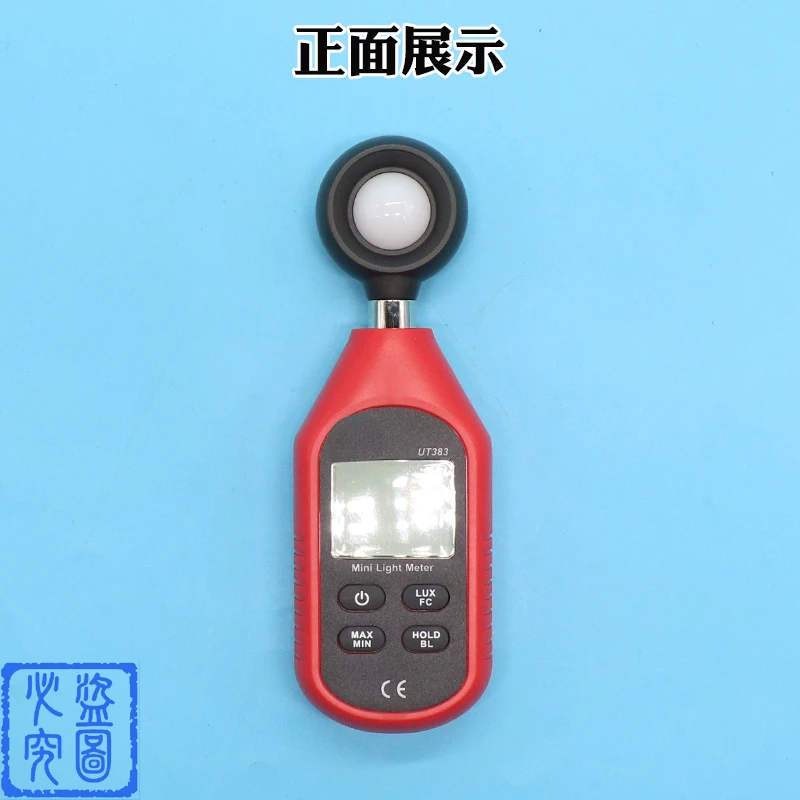 Elevator Review Ut383 Illumination Photometer Digital Illuminometer High Precision Portable Illuminance Measuring Instrument