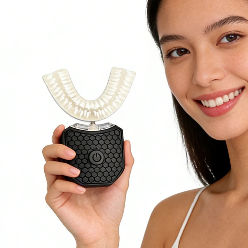 

Новейшее оборудование для чистки зубов с функцией массажа, оснащенное высокочастотной вибрацией и мягкими щетинками.