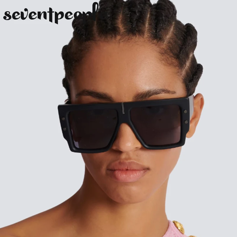 

Oversized Square Steampunk Sunglasses Women 2025 Luxury Brand Designer Classic Shield Big Frame Sun Glasses For Male New Eyewear