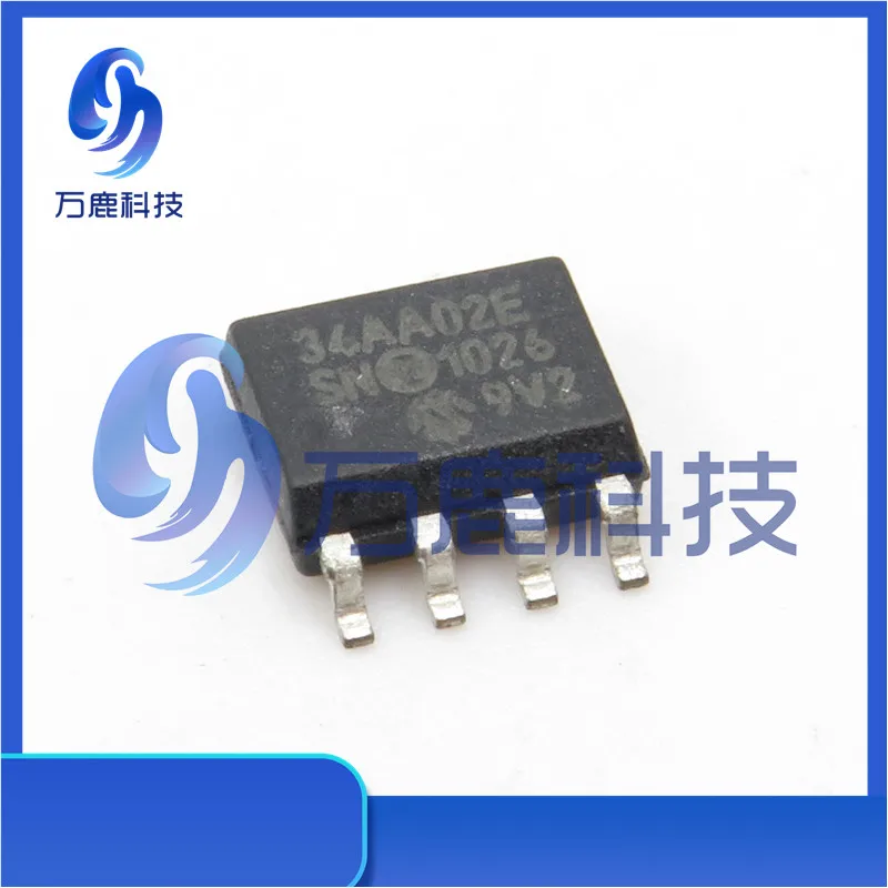 34Aa02-E/Sn 2K Seeprom, Spd Device for Ddr2/3 Applications Soic8