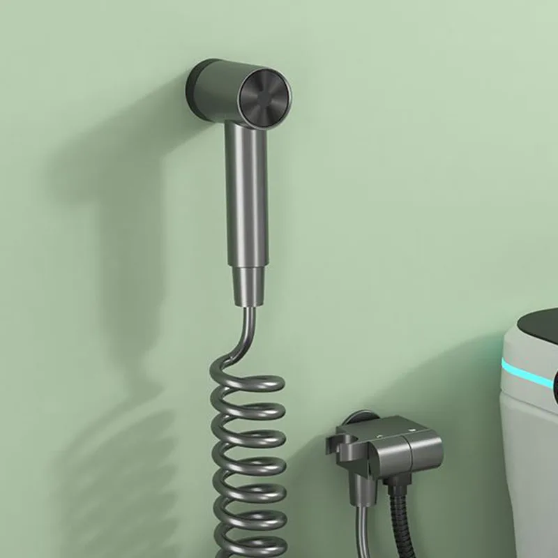 

Серый/белый набор смесителей для унитаза и биде, настенный распылитель, насадка для смесителя для душа, насадка для смыва унитаза для ванной комнаты, кран для очистки и шайбы