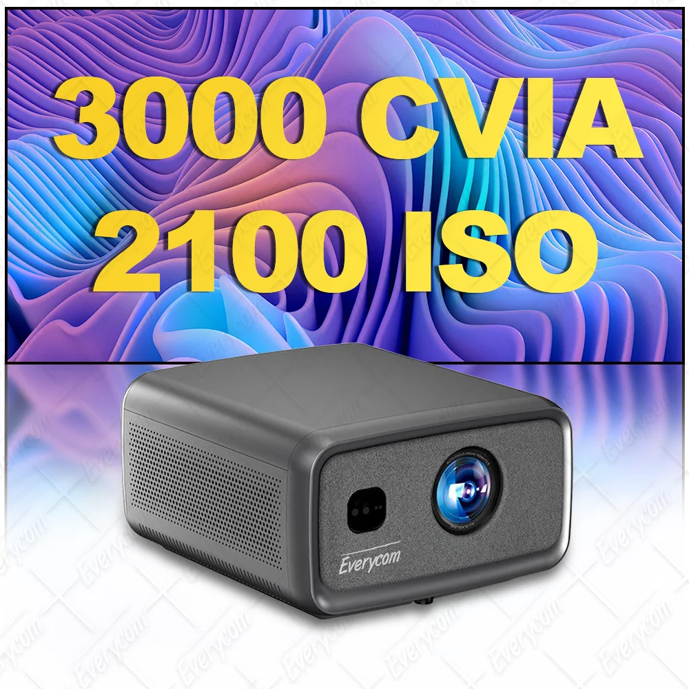 For Cubelite Ultra 3D 1080p 4K Projector With Android 15 HIFI Stereo Built-in Speakers 3000 CVIA Brightness