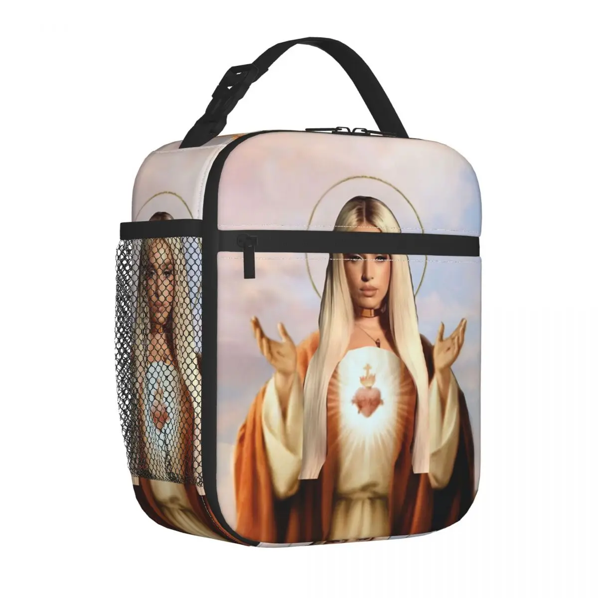 L-Lolas I-Indigos  Insulated Lunch Bags Cooler Bag Reusable Lunch Container High Capacity Lunch Box Tote Food Storage Bags