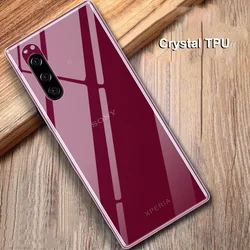 for Sony Xperia 10 5 1 V IV III II Pro Ace 8 XZ4 Case Flexible Soft Crystal Clear TPU Cover Ultrathin Shockproof Shell Fundas