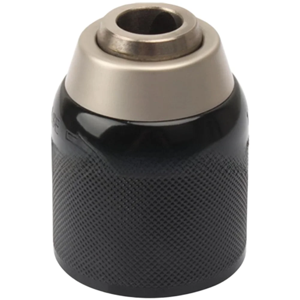 Drill Chuck 13mm with Mounting Screw for 1/16 to 1/2 Inch Bit Holding and 9/16-18 Thread Mount on Power Drilling Devices