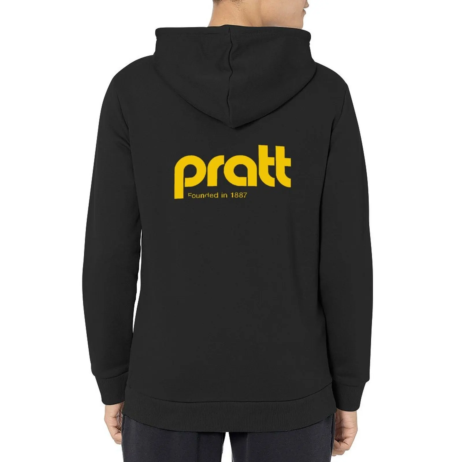 

Pratt Old Logo Hoodie men's autumn clothes men wear korean style clothes anime clothing japanese hoodie
