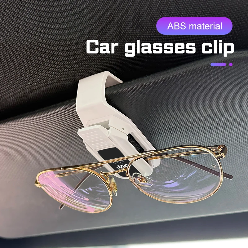 

For JAC Glasses Clip For JAC S2 Refine S3 S4 S5 S7 R3 A5 V7 T6 T40 T50 JS3 JS4 Car Sun Visor Eyeglasses Ticket Holder Accessorie