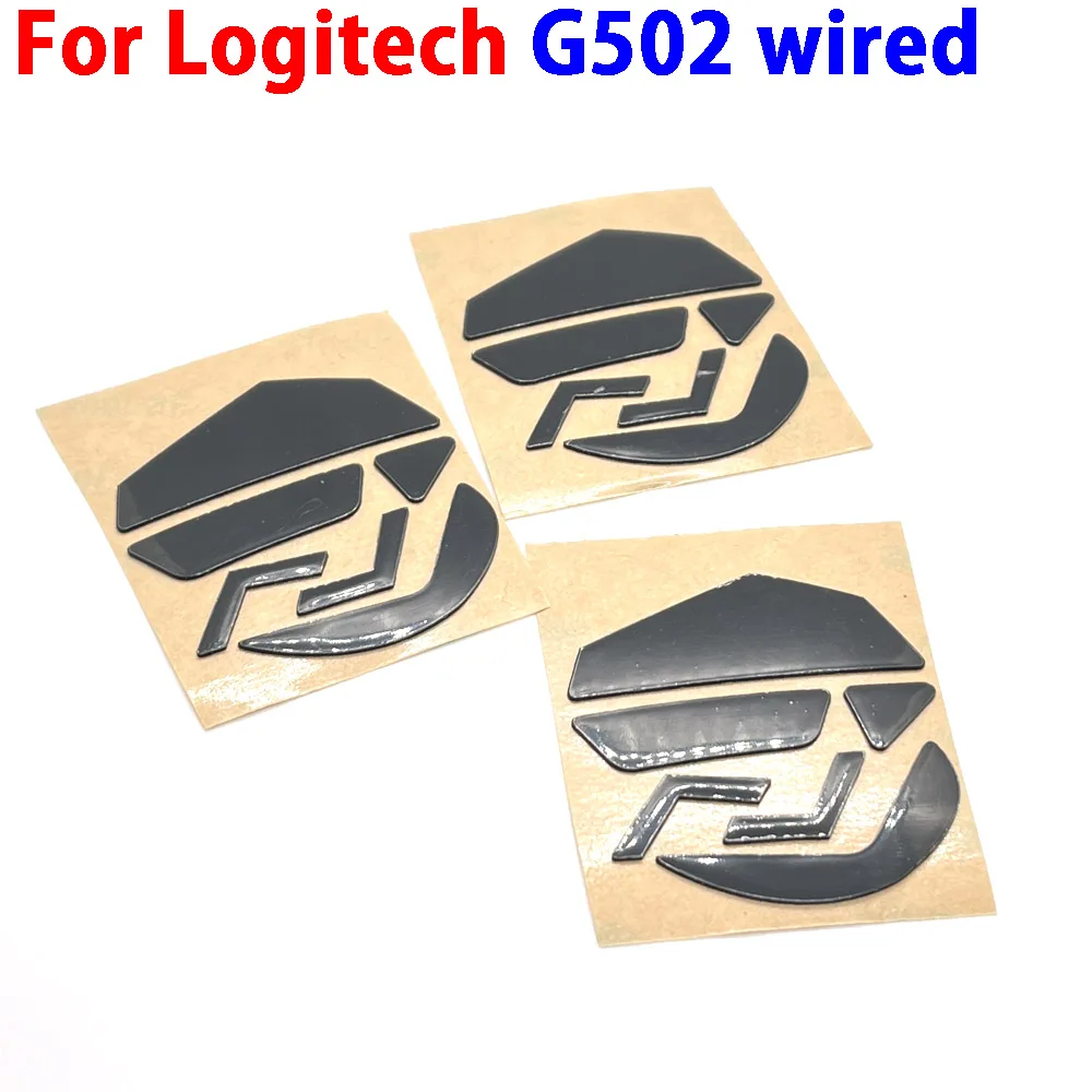 

Hot sale 1set Mouse Feet Skates Pads For Logitech G502 wired Wired wireless Mouse White Black Anti skid sticker Connector