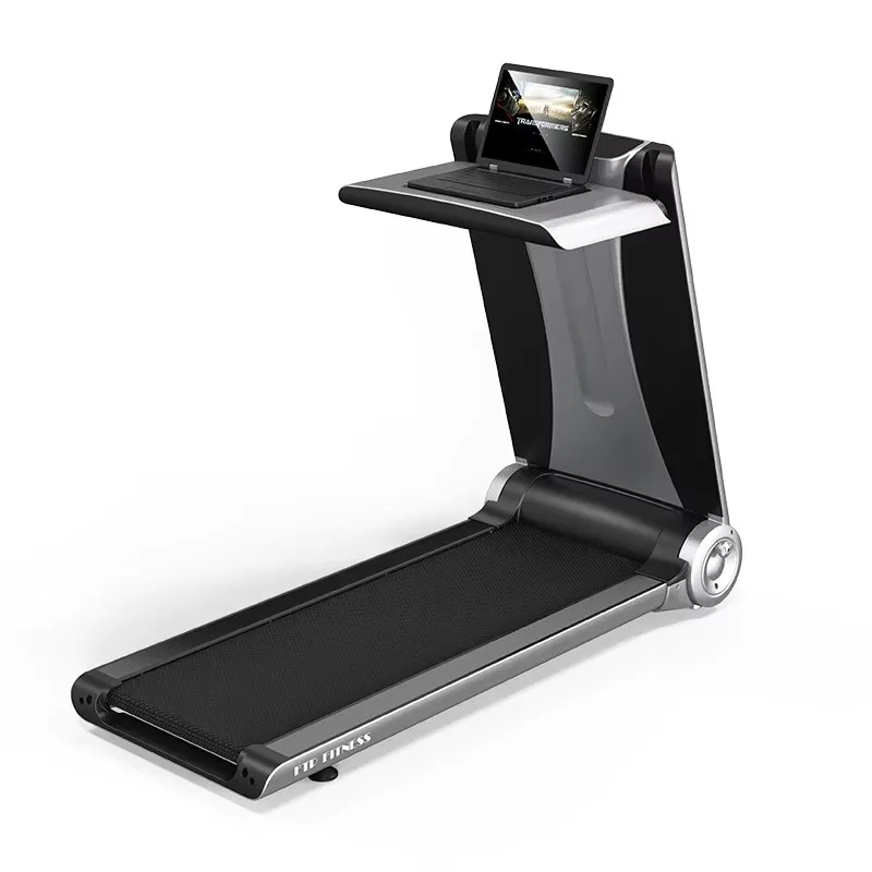 Foldable Portable Mini Treadmill Office Walking Machine LED Display Intelligent Speed Control Electric Motor Exercise