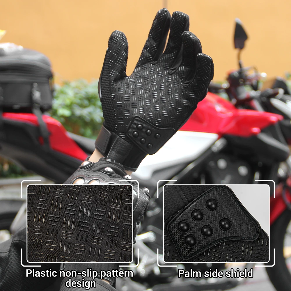 Motorcycle Gloves Summer Breathable Joint Protection Riding Gloves Touchscreen Motorbike Gloves Tactical Gloves For Dirt Bike