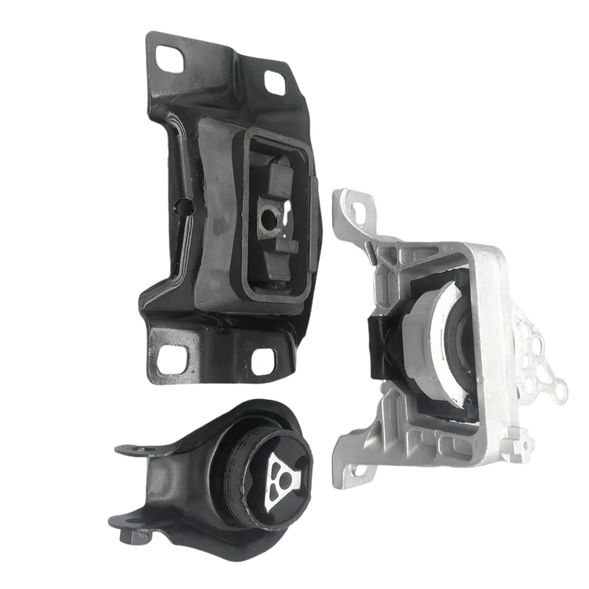 3PCS Engine Mount Kit BP4K-39-040 BP4K-39-060 BP4N-39-070 for Mazda 3 (1.6) 2006-2003 Transmission Fixing Rubber Bracket