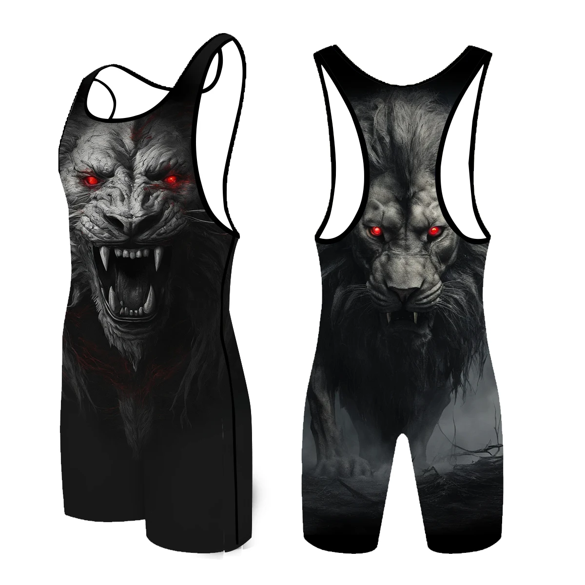 Kids' Martial Arts & Boxing Suit / Men's Weightlifting & Wrestling Full-body Suit - For Training & Competition, Gym Workout Outf