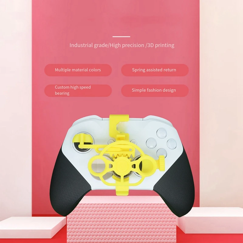 عجلة قيادة صغيرة لـ Xboxone ، مقبض Elite2 ملحقات مقبض الألعاب ، وحدة تحكم مساعدة للألعاب