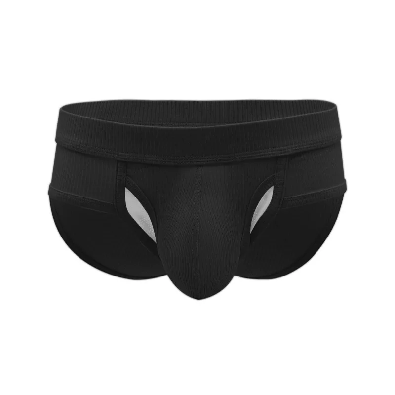 Men's panties modal threaded men's briefs U convex large pocket separate briefs 2320-SJ