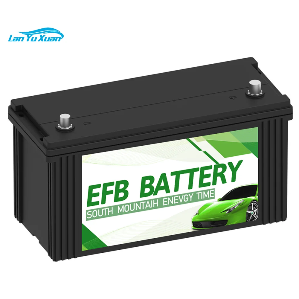 Size manufacturer vehicles quality car fitment price competitive parking type car battery 12v EFB Battery SMT