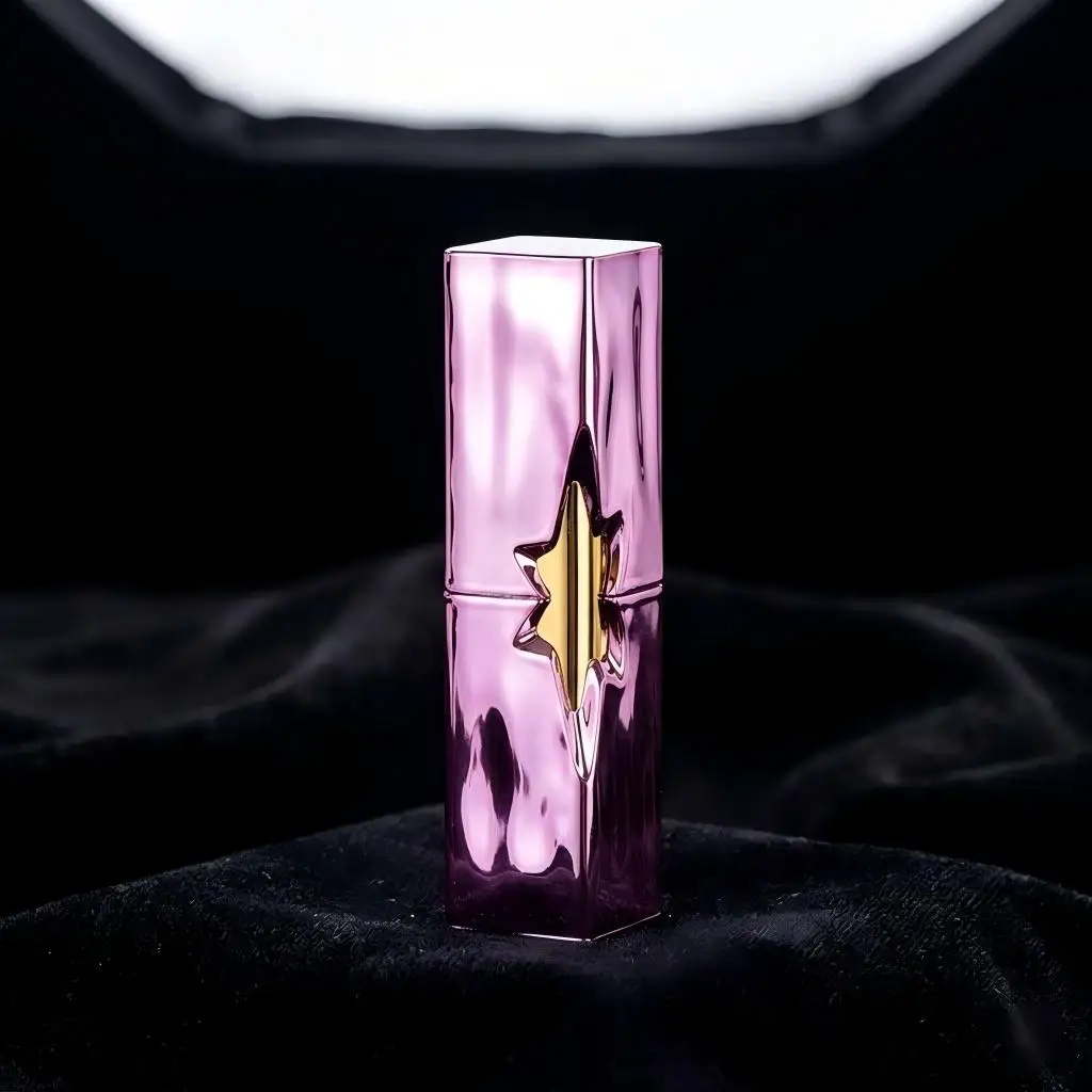 Stylish Aesthetic Ice Purple Refillable Metal Lighter, Cool Cyberpunk Girl Accessory, Portable Pocket Gift (Butane Excluded)