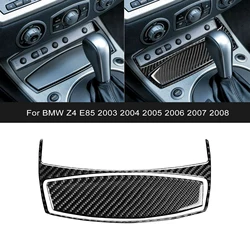 2 PCS Interior Ashtray Panel Cover Trim Carbon Fiber Fit For BMW Z4 E85 2003 2004 2005 2006 2007 2008 Car Sticker Accessoires
