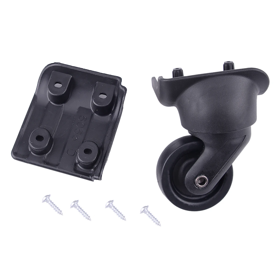 Imagem -03 - Letaosk Mala de Bagagem Abs 360 Rodas Giratórias Substituição de Rodízios Giratórios com Parafuso W044