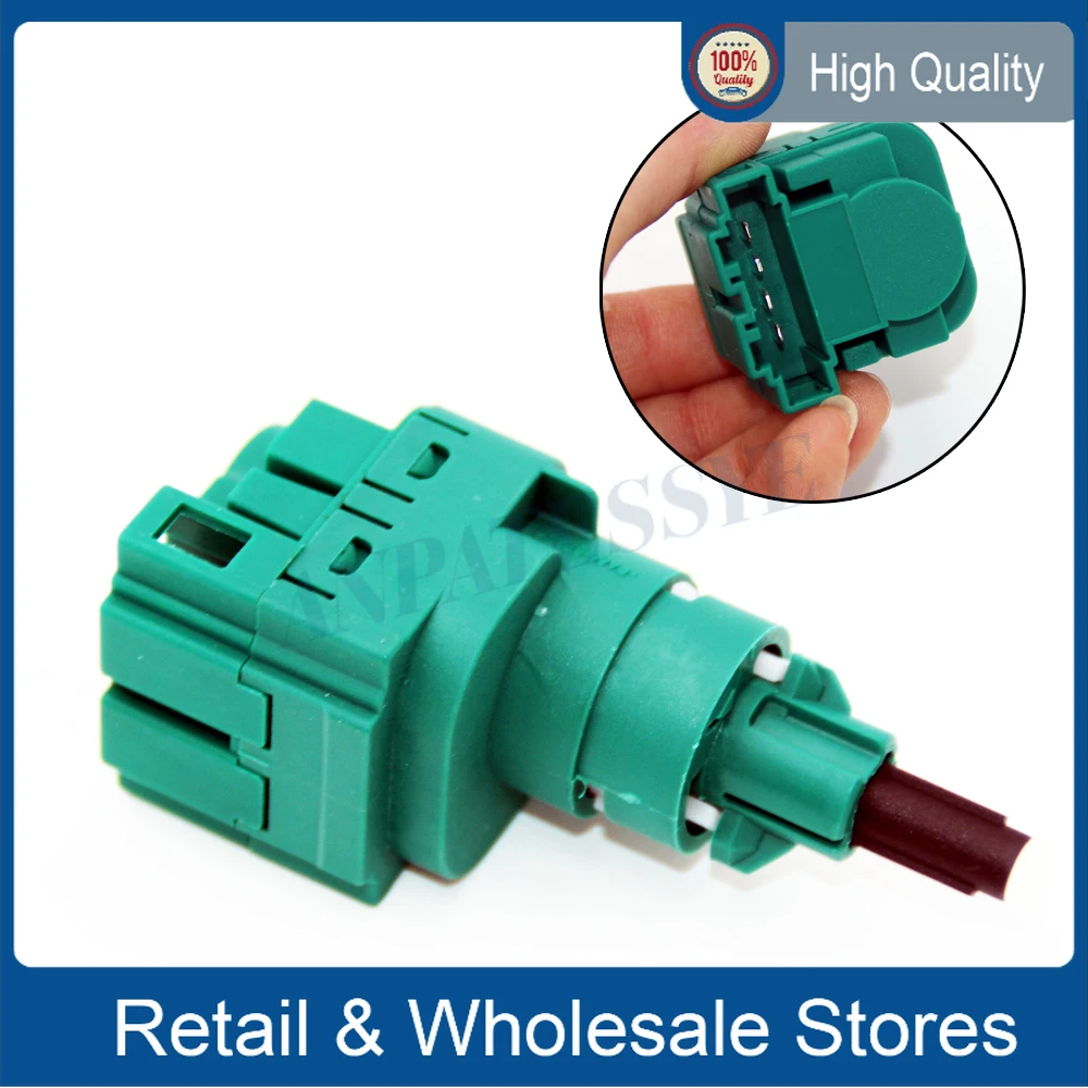 1C0945511A 1C0 945 511A Brand New Brake Stop Light Switch for Audi A3 TT VW Golf 4 Jetta T5 Beetle Caddy Sharan 1C0 945 511 A