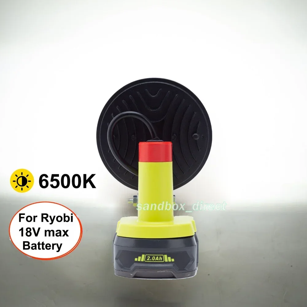 LED Work Light Suitable For Ryobi One+ 14.4V 18V Lithium Nickel Battery P108 P104  Li-Ion Battery Spotlight