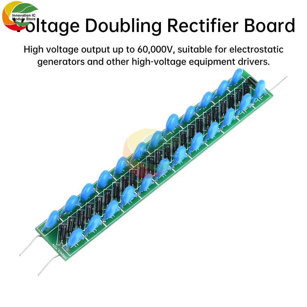 

Voltage Doubling Rectifier Circuit Board 24 Times The Voltage Module 60000v High Voltage Electrostatic Generator Accessories