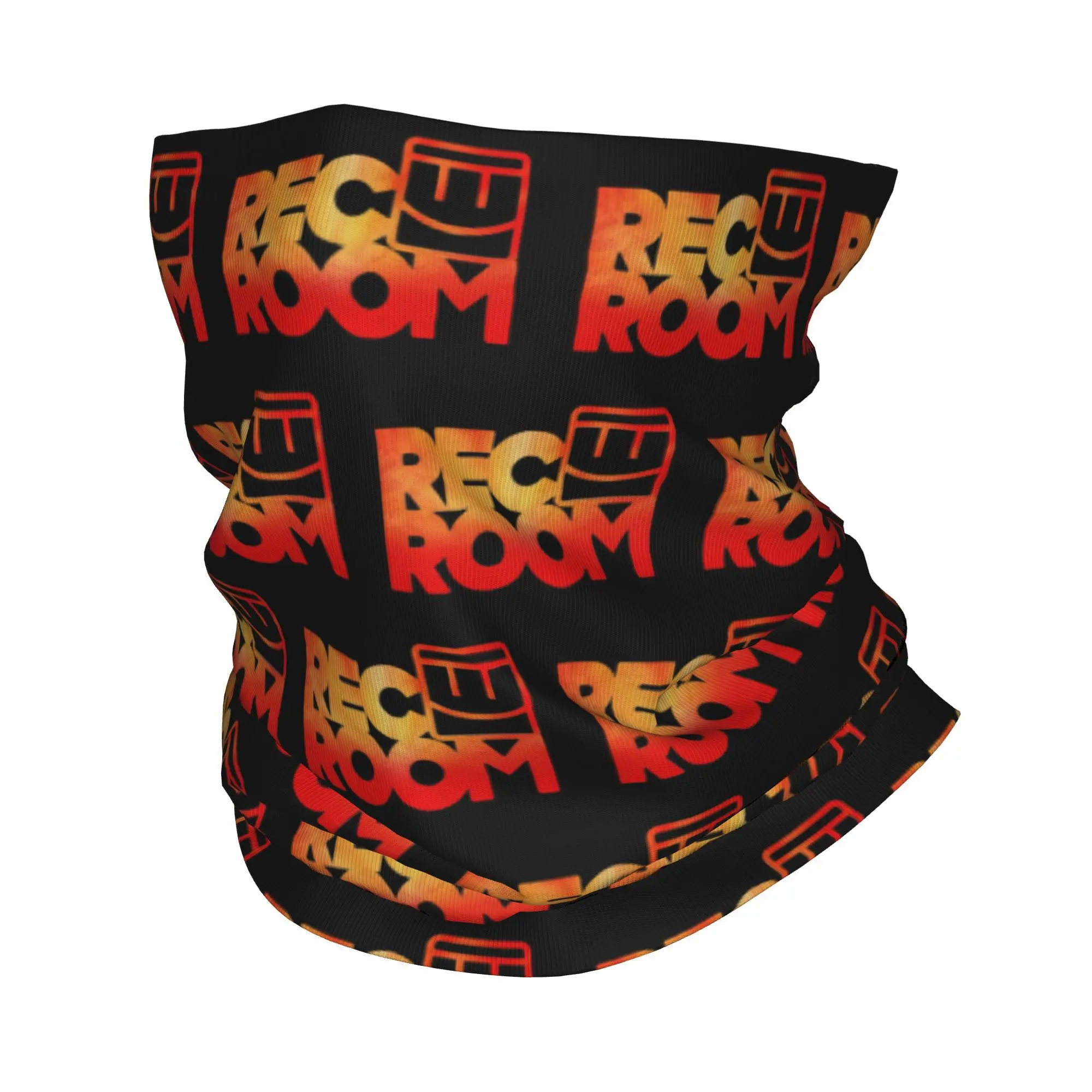 

Окрашенный логотип Rec Room, бандана на шею, маска с принтом, шарф, многофункциональная Балаклава для бега для мужчин, женщин, взрослых, зима