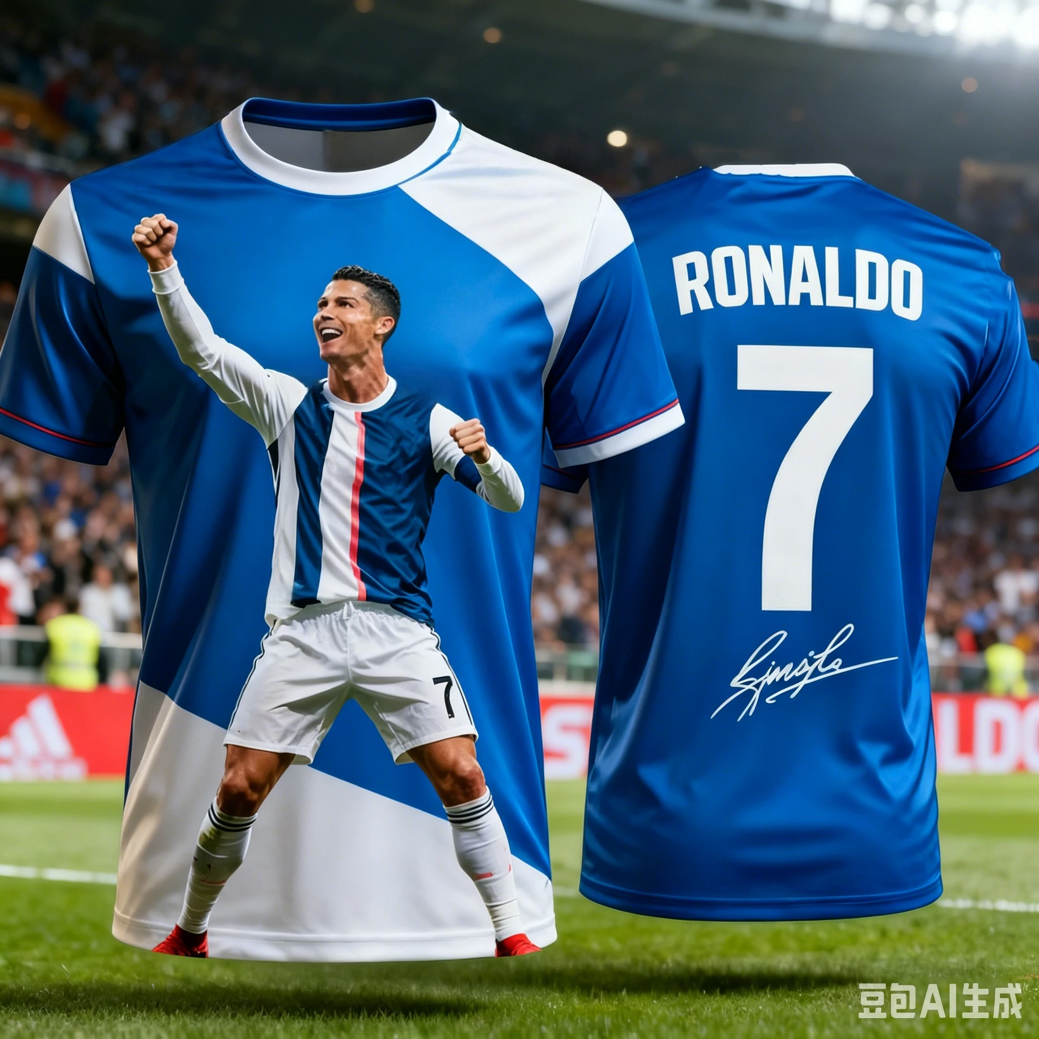 2026 Summer Football Match Ronaldo #7 Fan Jersey Cheer T Shirt Game Watching Essential Tops Unisex Adult Kids Full Sizes