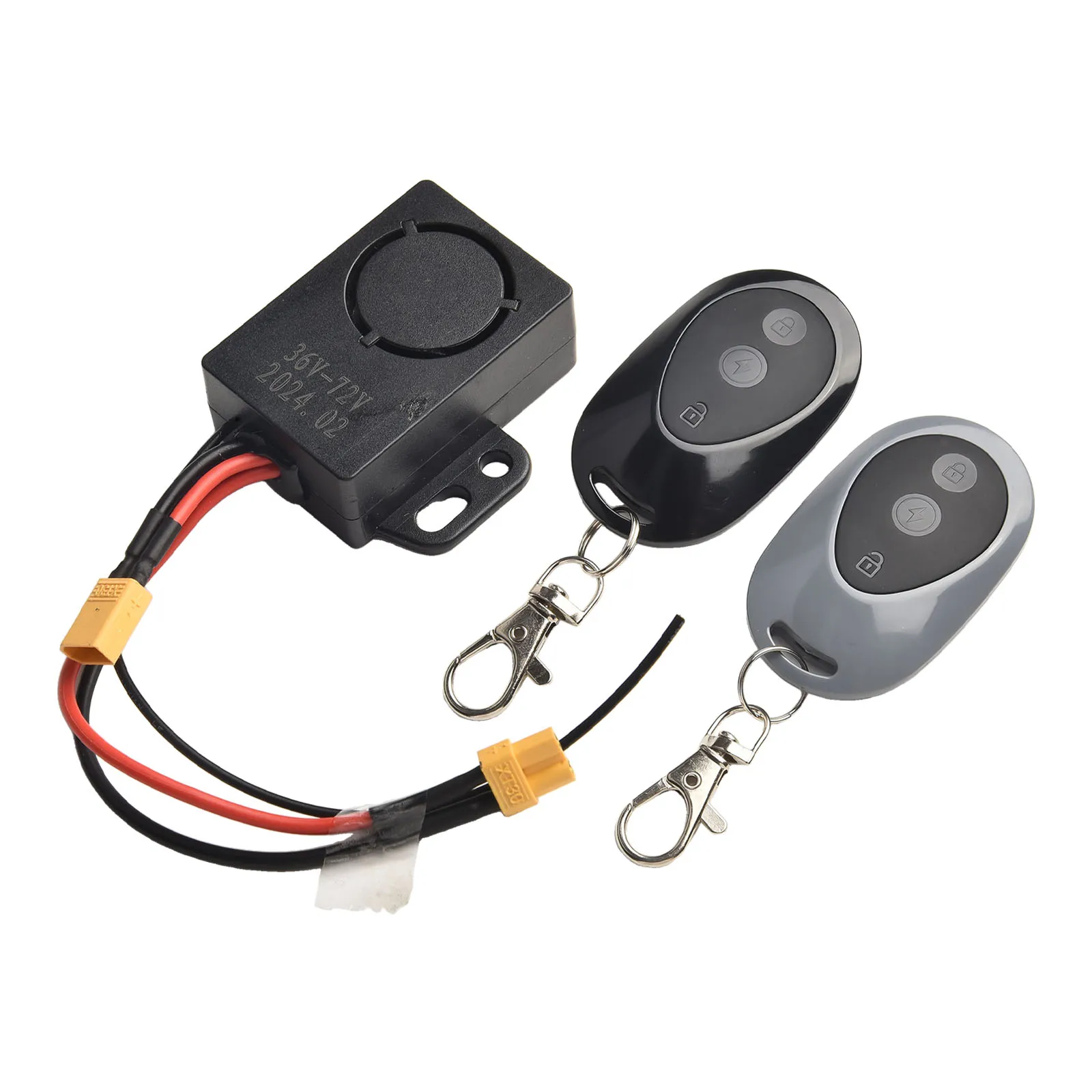 

1 Set Anti-Theft Alarm Set For M365/Max G30 Electric Scooter Remote Control Metal Plastic Anti-theft Alarm Scooter Parts