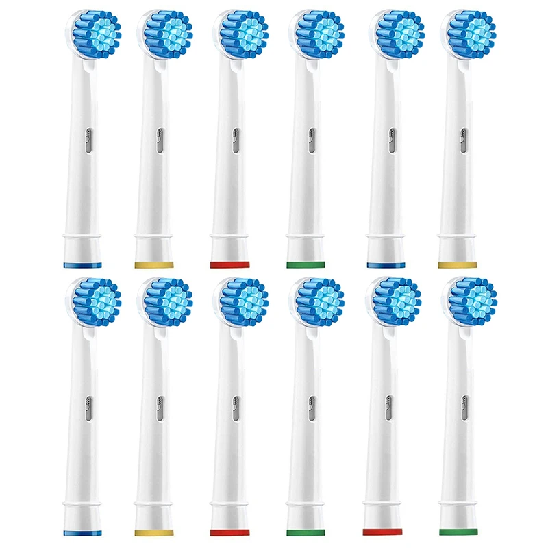 

Сменные насадки для зубных щеток Oral B, 12 шт., насадки для Braun Oral-B D12 D16, насадки Junior Vitality D20 D100 D36