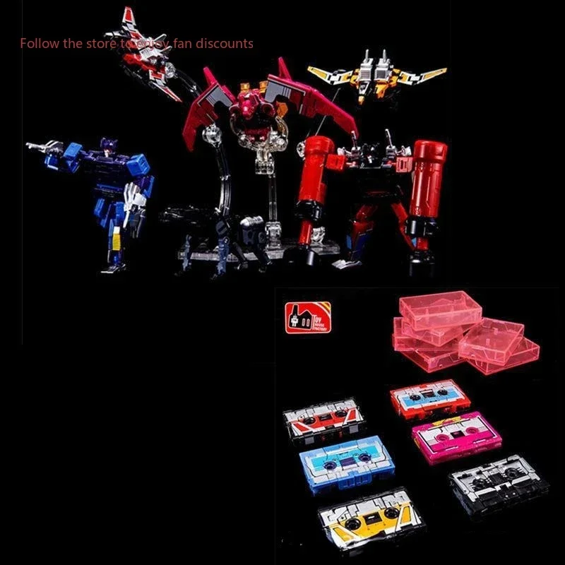 In Stock Transforming Toys KBB THF-01P 6 Tapes MP13 Sonic Laser Bird Robot Dog Movable Dolls Collection Gifts KO