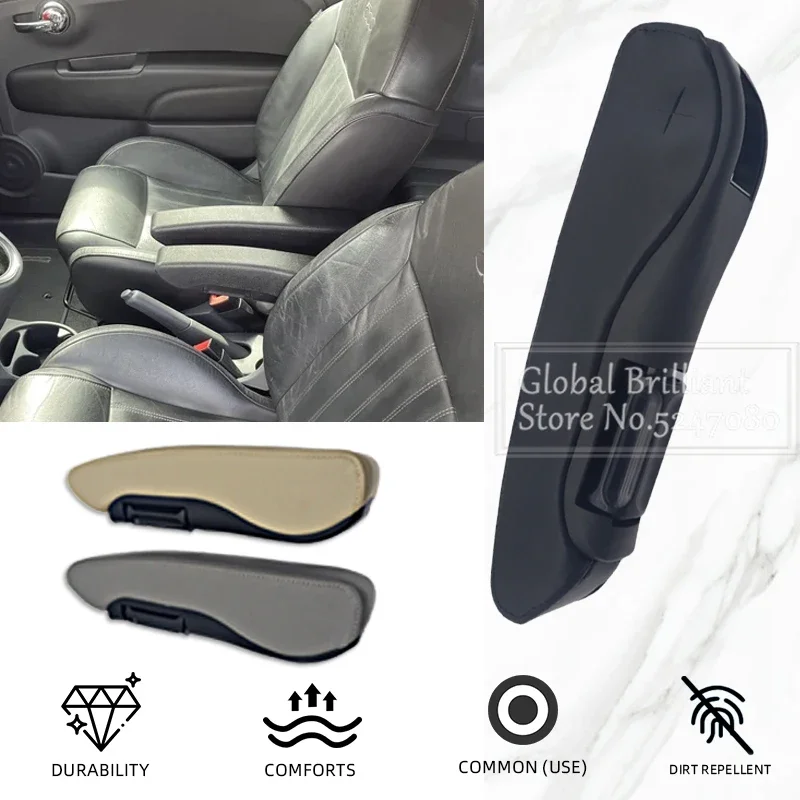 31cm Universal Car Seat Ajustable Armrest Center Console Arm Rest Box Interior Accessories Leather Car-Styling Parts for Caravan