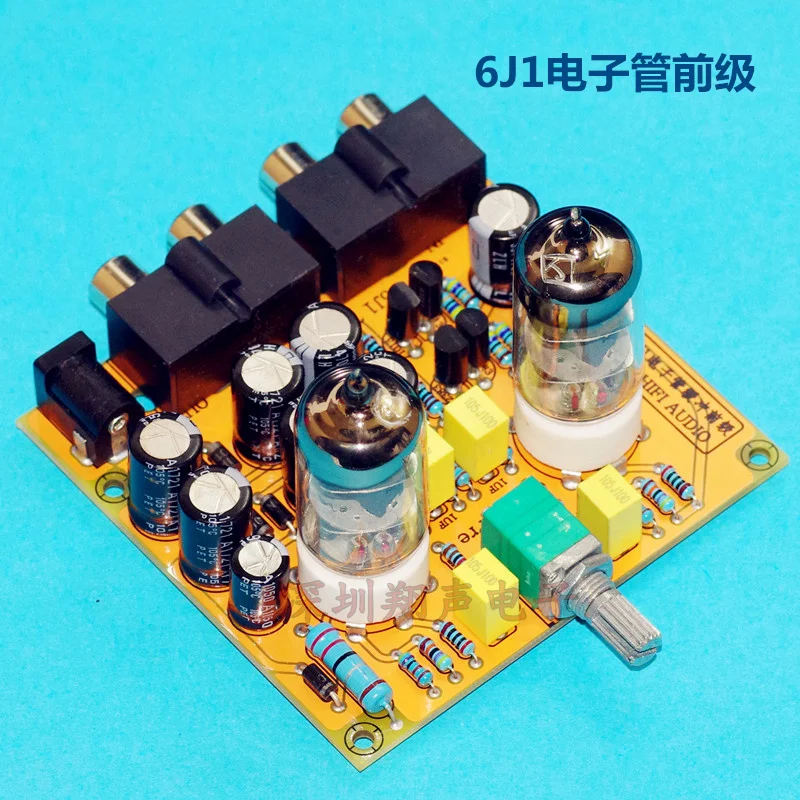 6j1 Electronic Tube Machine Buffer Front Level Fever HIFI Class A Amplifier 6j2 Amplifier DIY Kit Finished Board