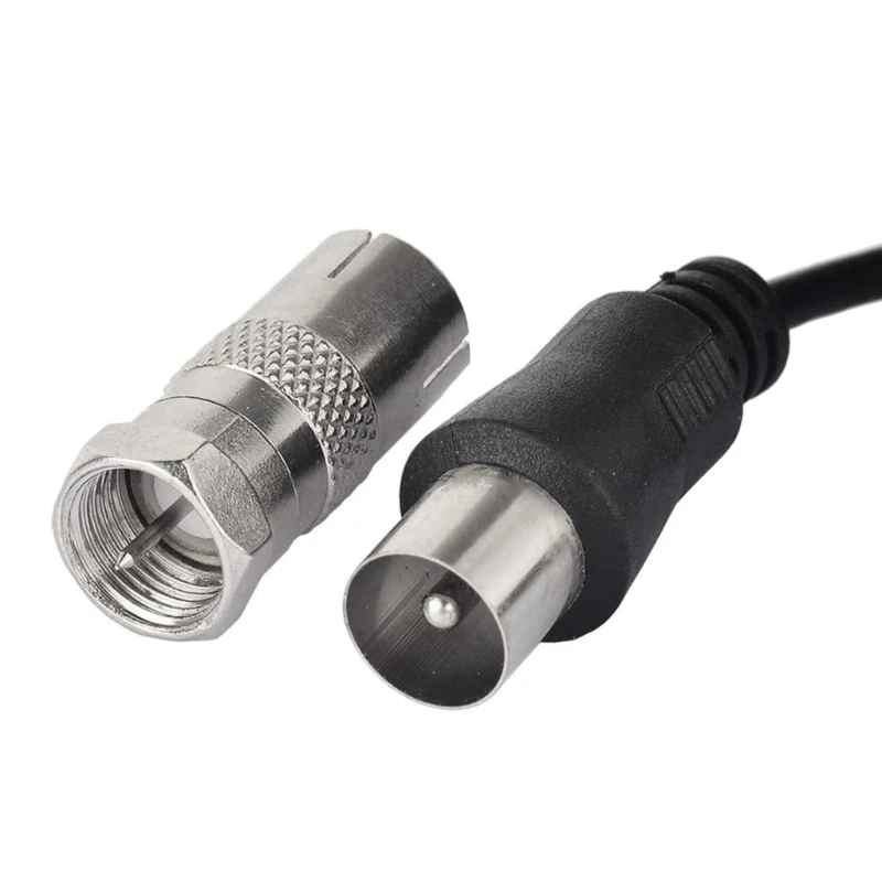 Antenas DAB FM para receptor estéreo doméstico, antenas telescópicas FM de alta ganancia de 75ohm, antenas de Radio FM para interiores con 3 herramientas adaptadoras